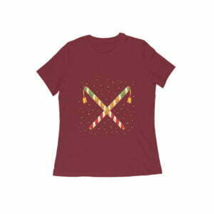 Navratri Dandiya Women's Round Neck T-shirt