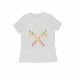 Navratri Dandiya Women's Round Neck T-shirt its clover