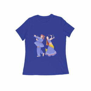 Navratri Dandiya Dance Women's Round Neck T-shirt