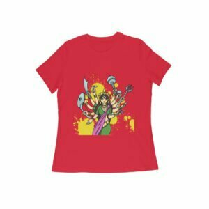 Maa Durga Women's Round Neck T-shirt