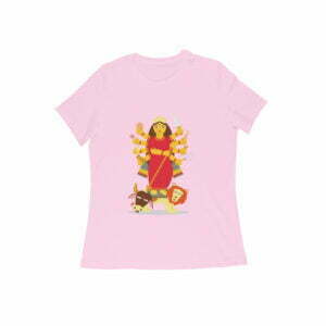 Jai Maa Durga Women's Round Neck T-shirt its clover