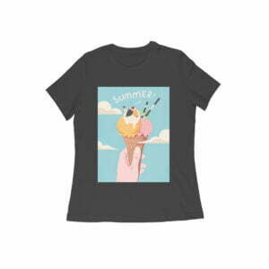 Summer Women's Round Neck T-shirt