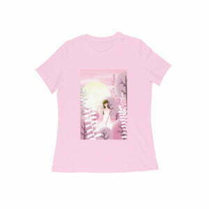 Pink Mode Women's Round Neck T-shirt