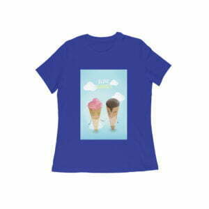 Icecream Summer Women's Round Neck T-shirt