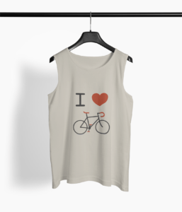 Love Cycling Round Neck Vest - Its Clover