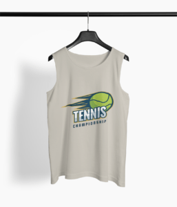 Tennis Sports Round Neck Vest - Its Clover