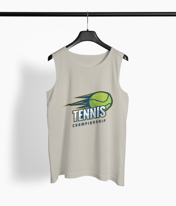 Tennis Sports Round Neck Vest - Its Clover