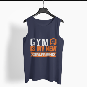 Gym Girlfriend Round Neck Vest - Its Clover