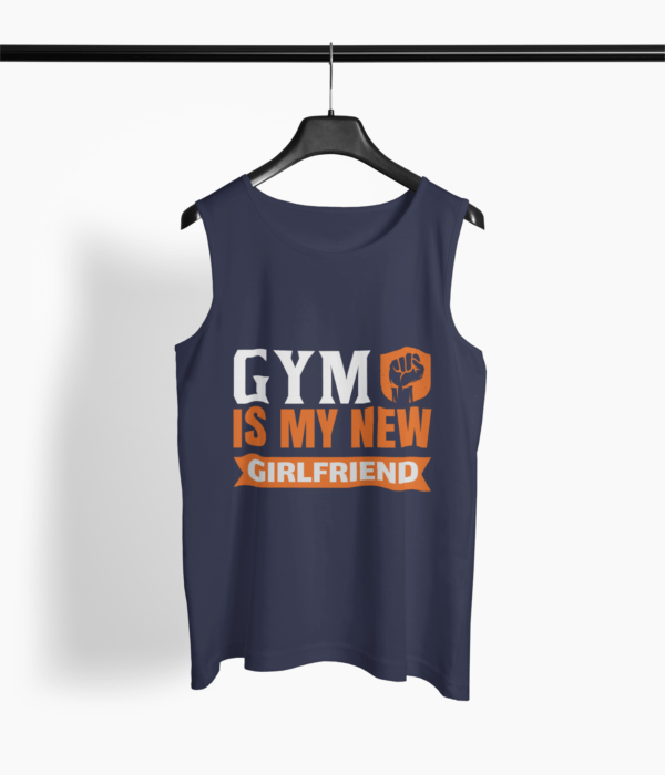 Gym Girlfriend Round Neck Vest - Its Clover