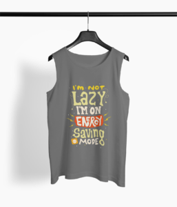 Lazy Round Neck Vest - Its Clover