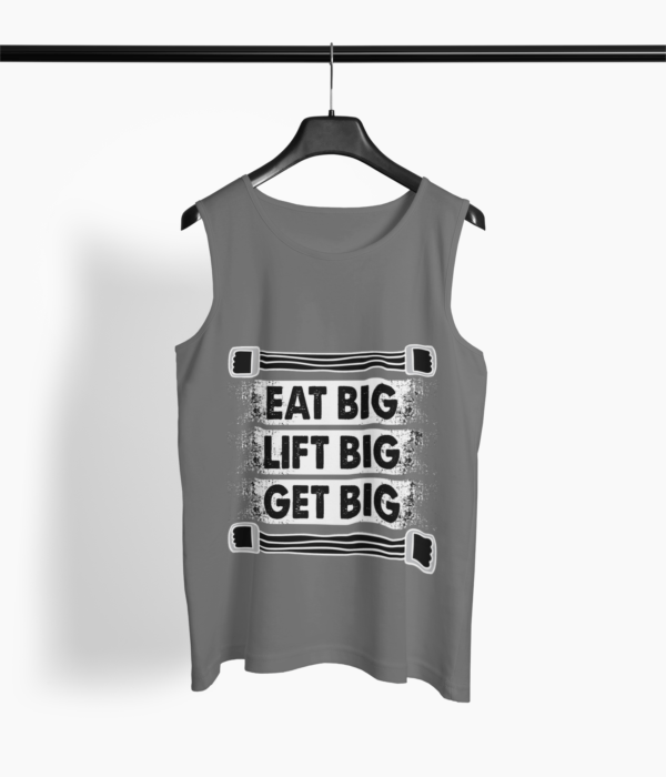 Fitness Quote Round Neck Vest - Its Clover