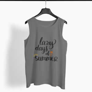 Lazy Summer Round Neck Vest - Its Clover