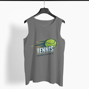 Tennis Sports Round Neck Vest - Its Clover