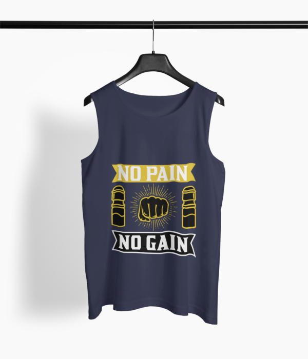 Fitness Quote Round Neck Vest - Its Clover