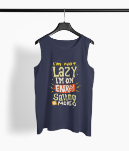 Lazy Round Neck Vest - Its Clover