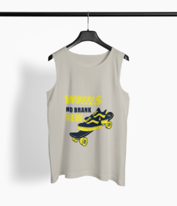 Skating Round Neck Vest - Its Clover