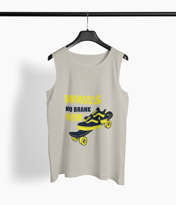 Skating Round Neck Vest - Its Clover