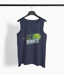 Tennis Sports Round Neck Vest - Its Clover