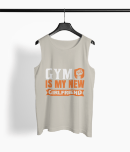 Gym Girlfriend Round Neck Vest - Its Clover