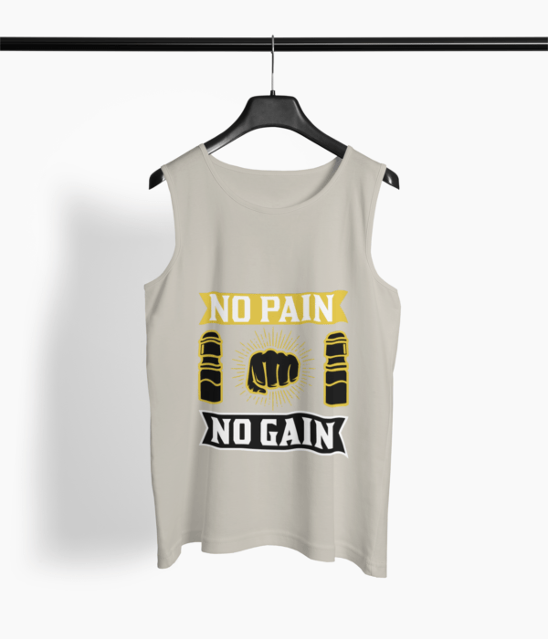 Fitness Quote Round Neck Vest - Its Clover