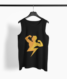 Muscle Man Round Neck Vest - Its Clover