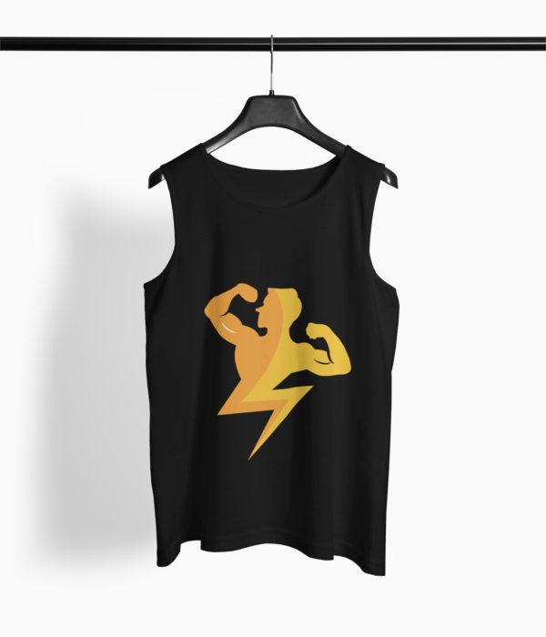 Muscle Man Round Neck Vest - Its Clover