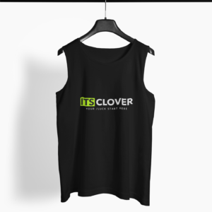 itsClover Men's Round Neck Vest