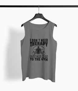 Workout Motivation Round Neck Vest - Its Clover