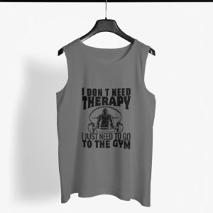 Workout Motivation Round Neck Vest - Its Clover