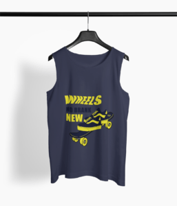 Skating Round Neck Vest - Its Clover