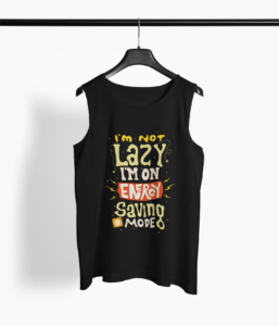 Lazy Round Neck Vest - Its Clover
