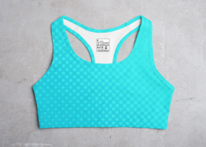 Sky Blue Style Women's All over print Sports Bra - Its Clover
