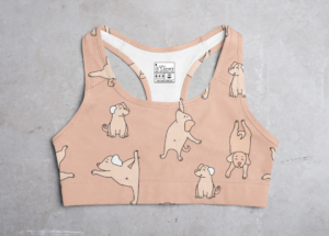 Doggie Style Women's All over print Sports Bra - Its Clover