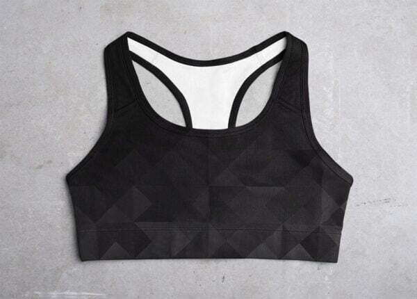 Black Diamond Style Women's All over print Sports Bra its clover