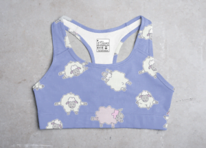 Lamb Style Women's All over print Sports Bra - Its Clover