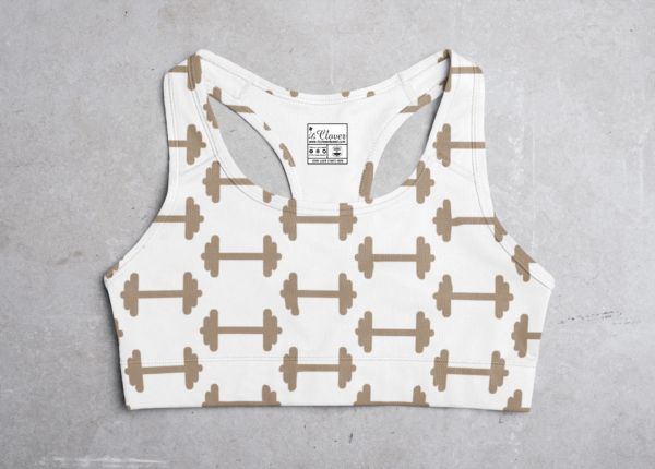 Gym Style Women's All over print Sports Bra - Its Clover
