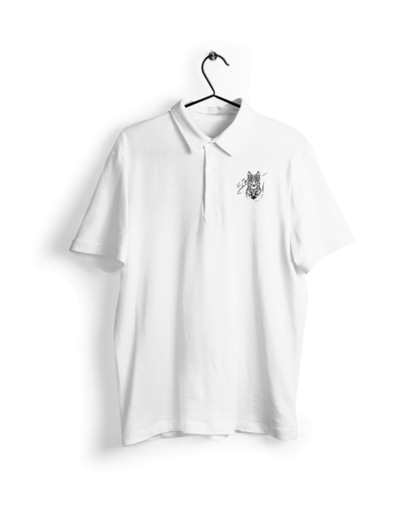 Wolf Half Sleeve Polo Men's T-Shirt