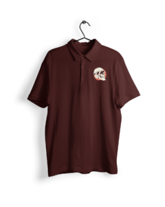 Skull Half Sleeve Polo Men's T-Shirt itsclover
