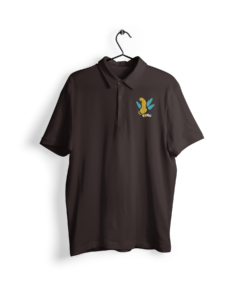 Wild Tiger Half Sleeve Polo Men's T-Shirt its clover