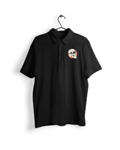 Skull Half Sleeve Polo Men's T-Shirt itsclover