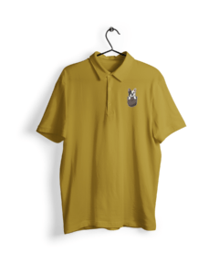 Doggie Pocket Half Sleeve Polo Men's T-Shirt - Its Clover