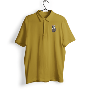 Doggie Pocket Half Sleeve Polo Men's T-Shirt - Its Clover