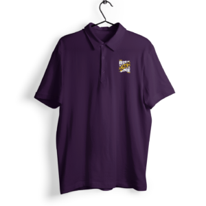Risk Quote Half Sleeve Polo Men's T-Shirt its clover