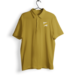 Risk Quote Half Sleeve Polo Men's T-Shirt its clover