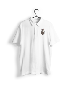 Doggie Pocket Half Sleeve Polo Men's T-Shirt - Its Clover