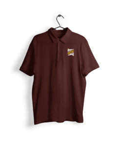 Risk Quote Half Sleeve Polo Men's T-Shirt its clover