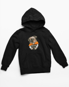 Cool Dog Hooded Sweatshirt with Kangaroo Pockets - Its Clover