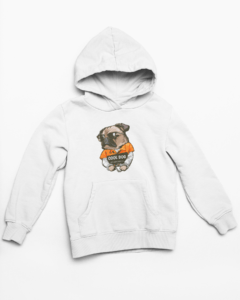 Cool Dog Hooded Sweatshirt with Kangaroo Pockets - Its Clover