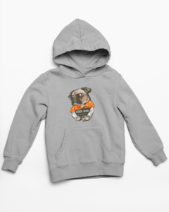 Cool Dog Hooded Sweatshirt with Kangaroo Pockets - Its Clover