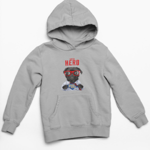 Super Hero Dog Hooded Sweatshirt with Kangaroo Pockets - Its Clover